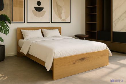 Drevotriesková posteľ MARÍNA EXTRA