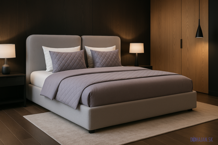 Čalúnená posteľ - LUNA