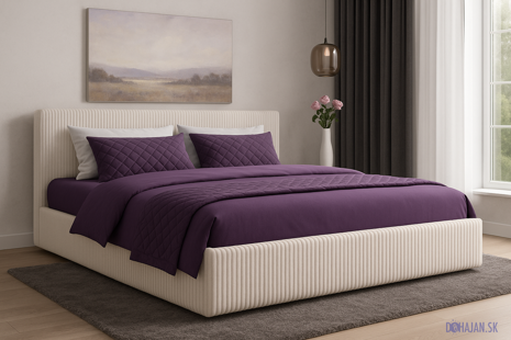 Čalúnené postele ETERNA a LUNA – pohodlie a elegancia vo vašej spálni